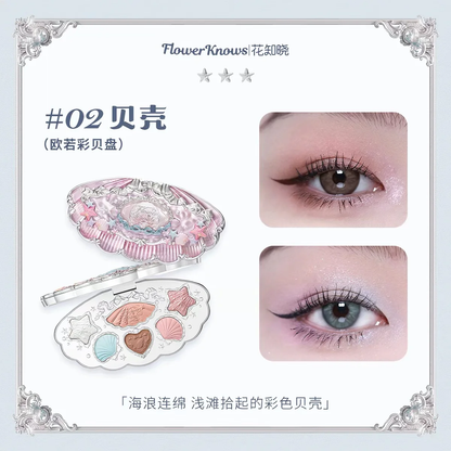 Flower Knows Shell's Jewel Eyeshadow Palette