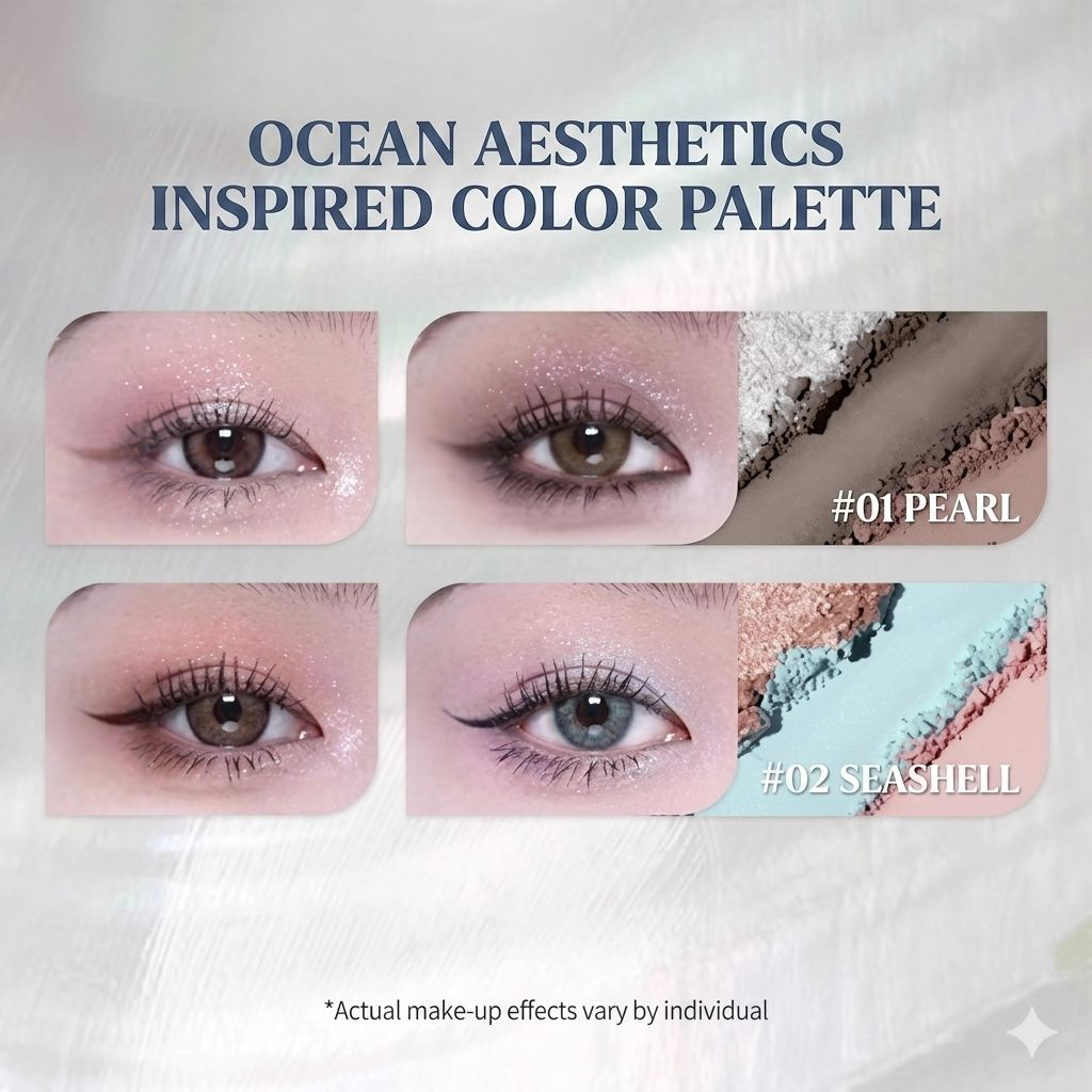 Flower Knows Shell's Jewel Eyeshadow Palette
