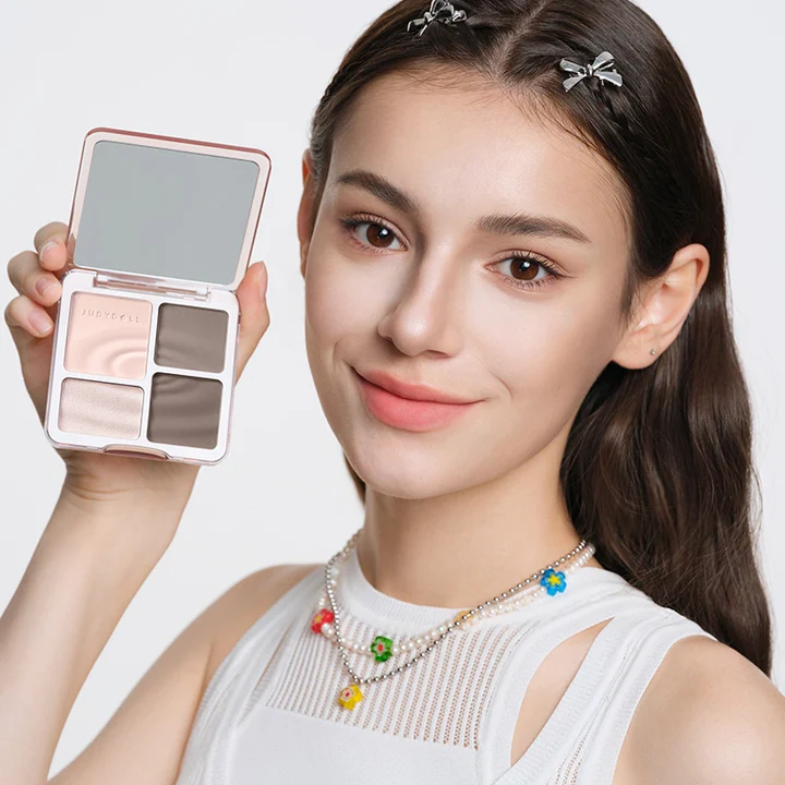 Judy Doll 2 IN 1 Highlighter Contour Palette