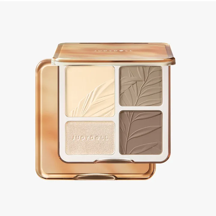 Judy Doll 2 IN 1 Highlighter Contour Palette
